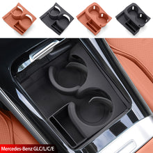 Load image into Gallery viewer, Car Silicone Cup Holder Insert Non-Slip Anti-Rattle Mat Custom Accessories Interior Decor Fit for Mercedes-Benz C-Class GLC300L/C260L/C200L/E-Class