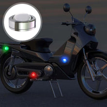 Load image into Gallery viewer, Universal 5 LED Lens Motorcycle Warning Light for E-Bike Bicycle Anti-Collision Tail Light with Flash Mode Waterproof Safety Light