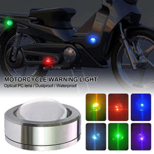 Load image into Gallery viewer, Universal 5 LED Lens Motorcycle Warning Light for E-Bike Bicycle Anti-Collision Tail Light with Flash Mode Waterproof Safety Light