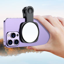 Load image into Gallery viewer, Universal Phone Rear Camera Selfie Mirror for Smartphones HD Reflection Clip-on Attachment Photography Accessory with Storage Case