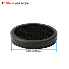 Load image into Gallery viewer, Honeycomb Scope Lens Protector Mesh 44MM/50MM/56MM for Marcool Air Gun Killflash Optical Aim Sight Rifle Scope Sunshade Cover Cap