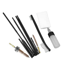 Load image into Gallery viewer, Hunting Gun Bore Cleaner .22cal Brush Kit Tube Cleaning Kit Tool Rifle Barrel Calibre Rope Cleaner Brush for Pistol Shotgun Rifle