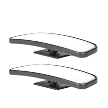 Load image into Gallery viewer, 2Pcs 360 Degree Adjustable Car Wide-angle Blind Spot Mirror Square Frame Convex Clear Rearview Auxiliary Mirror Driving Safety