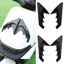Load image into Gallery viewer, Universal 2Pcs Car Windshield Side Spoiler Rear Wing Trim Side Vents Decoration General Window Louvers Exterior Decor Stickers