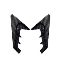 Load image into Gallery viewer, Universal 2Pcs Car Windshield Side Spoiler Rear Wing Trim Side Vents Decoration General Window Louvers Exterior Decor Stickers
