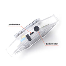 Load image into Gallery viewer, Mortorcycle LED Solar Power Warning Light Anti-rear Strobe Light Night Ride Tail Light for Motorcycle Car Electric Vehicle Bicycle