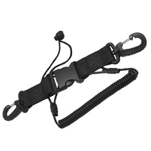 Load image into Gallery viewer, Scuba Diving Canoe Camera Lanyard Anti-lost Rope with Quick Release Buckle Clips for Under Kayaking Swimming Sports Accessories