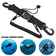 Load image into Gallery viewer, Scuba Diving Canoe Camera Lanyard Anti-lost Rope with Quick Release Buckle Clips for Under Kayaking Swimming Sports Accessories