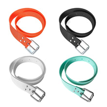 Load image into Gallery viewer, 1.3M Scubas Diving Silicone Waist Weight Belt With Quick Release Head Spearfishing Freediving Stretchable Smooth Finish Waist Weight Belt