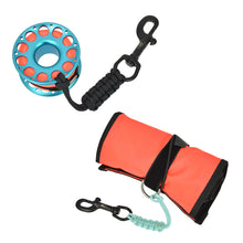 Load image into Gallery viewer, Stainless Steel Scubas Diving Swival Bolts Hook Buckle Marine Grade Hook Clip with Braided Rope Lanyard Anti-lost Safety Rope