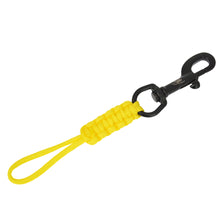 Load image into Gallery viewer, Stainless Steel Scubas Diving Swival Bolts Hook Buckle Marine Grade Hook Clip with Braided Rope Lanyard Anti-lost Safety Rope