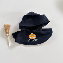 Load image into Gallery viewer, Halloween Pumpkin Cape +Broom Set For 17cm Labubu Doll Clothes Fashion Doll Pumpkin Cloak with Broom Dolls Accessories