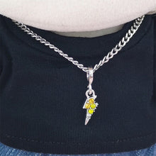 Load image into Gallery viewer, For 17cm Labubu Doll Necklace Fashion Clothing Metal Necklace with Pendant Choker Mini Cute Doll Fashion Accessories