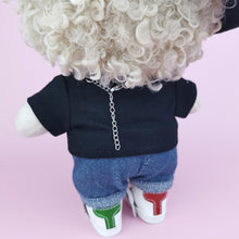 Load image into Gallery viewer, For 17cm Labubu Doll Necklace Fashion Clothing Metal Necklace with Pendant Choker Mini Cute Doll Fashion Accessories