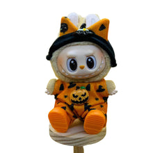 Load image into Gallery viewer, Miniature Halloween Doll Costume with Hair Band for 17cm Labubu Cute DIY Doll Clothes Lovely Outfit Gifts for Girls Kids