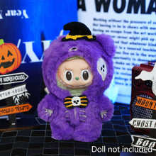 Load image into Gallery viewer, Miniature Halloween Doll Costume for 17cm Labubu Doll Jumpsuit Cute DIY Doll Clothes Lovely Outfit Gifts for Girls Friends