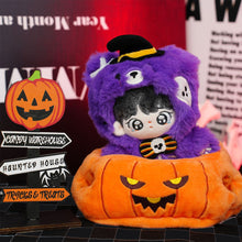 Load image into Gallery viewer, Miniature Halloween Doll Costume for 17cm Labubu Doll Jumpsuit Cute DIY Doll Clothes Lovely Outfit Gifts for Girls Friends