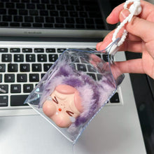 Load image into Gallery viewer, 1PC Protective Acrylic Storage Case For Crybaby Plush Dolls Display Bag No Doll Transparent Portable Cable Organizer Box