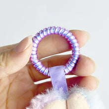 Load image into Gallery viewer, Silicone Rope for Labubu Anti Drop Buckle Keychain Protection Ring Transparent Winding Fixed Anti Drop 8 Kinds Optional