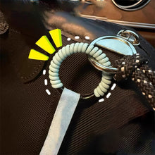 Load image into Gallery viewer, Silicone Rope for Labubu Anti Drop Buckle Keychain Protection Ring Transparent Winding Fixed Anti Drop 8 Kinds Optional