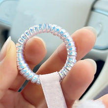 Load image into Gallery viewer, Silicone Rope for Labubu Anti Drop Buckle Keychain Protection Ring Transparent Winding Fixed Anti Drop 8 Kinds Optional