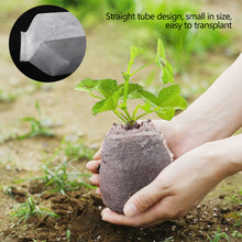 Load image into Gallery viewer, 100Pcs Biodegradable Plant Grow Bags Non-Woven Nursery Pots for Seed Starting Home Garden Accessories Tools