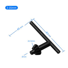 Load image into Gallery viewer, Hand Drill Chuck Key Metal Wrench for Electric Hand Drill Replacement Repair Hardware Tool Accessories