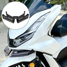 Load image into Gallery viewer, Motorcycle Front Lip Spoiler Airflow Deflector & Windshield Extension Lower Chin Fairing Accessory for Honda PCX160 2021-2024