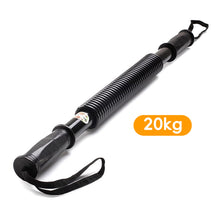 Load image into Gallery viewer, 20-60KG Spring Arm Strength Trainer With Safety Webbing Rope Pectoral And Back Muscle Training Spring Bar Home Strength Training Auxiliary Tool
