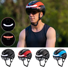 Load image into Gallery viewer, Adult Cycling Bike Helmets Magnetic Goggles Visor with Rechargeable LED Light Night Breathable Helmet Safety for MTB Bicycle Helmet