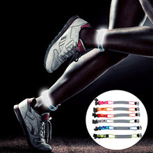 Load image into Gallery viewer, Running Cycling Reflective Safety Belt Shining Night Safe Warning Leggings Elastic Rope Leg Strap Outdoor Hiking Jogging Safety Light