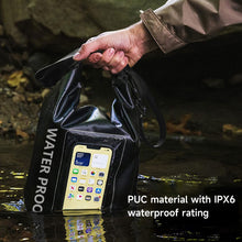 Load image into Gallery viewer, Outdoor PVC Waterproof Mobile Phone Bag Touchscreen Submersible Dry Bag For Swimming Rafting Diving Crossbody Shoulder Sling Bag
