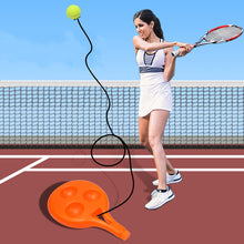 Load image into Gallery viewer, Multi-Function Solo Tennis Trainer Base With High-Elasticity String Tennis Ball Beginner Practice Set Tennis supplies(Color Random)