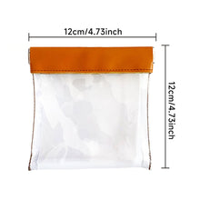 Load image into Gallery viewer, Transparent PVC Golf Bag Self-Closing Golf Tee Green Fork Storage Bag Golf Accessory Toolkit