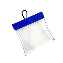 Load image into Gallery viewer, Transparent PVC Golf Bag Self-Closing Golf Tee Green Fork Storage Bag Golf Accessory Toolkit