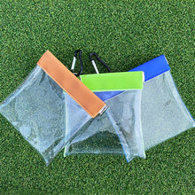 Load image into Gallery viewer, Transparent PVC Golf Bag Self-Closing Golf Tee Green Fork Storage Bag Golf Accessory Toolkit