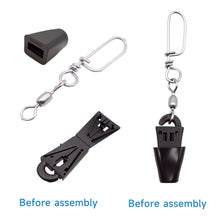 Load image into Gallery viewer, Deep Sea Trolling Connector Quick-Release Connector Device for Downrigger Lines and Weight Balls Boat Fishing Equipment