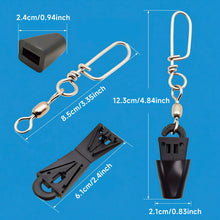 Load image into Gallery viewer, Deep Sea Trolling Connector Quick-Release Connector Device for Downrigger Lines and Weight Balls Boat Fishing Equipment