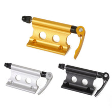 Load image into Gallery viewer, Portable Aluminum Alloy Bike Front Fork Fixing Frame Quick Release Car Parking Stand Holder For Car Roof Rack And Automobile SUV Cycling Accessories