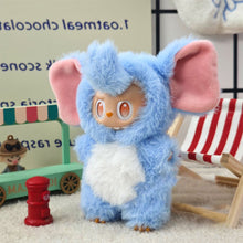 Load image into Gallery viewer, For 17cm Labubu Doll Clothes Fashion Dinosaur Elephant Cat Jumpsuits Color Match Clothes Dolls Accessories Cute Little Clothes