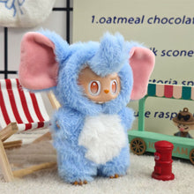 Load image into Gallery viewer, For 17cm Labubu Doll Clothes Fashion Dinosaur Elephant Cat Jumpsuits Color Match Clothes Dolls Accessories Cute Little Clothes