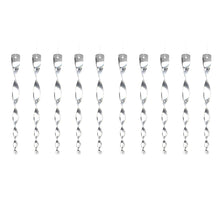 Load image into Gallery viewer, 10Pcs Bird Repeller Spiral Rotating Rod Reflective Wind Deterrent Control Device Agricultural Scare Bird Garden Ornaments Decor