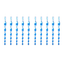 Load image into Gallery viewer, 10Pcs Bird Repeller Spiral Rotating Rod Reflective Wind Deterrent Control Device Agricultural Scare Bird Garden Ornaments Decor