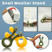 Load image into Gallery viewer, Creative Cute Snail Monitor Stand Compact and Portable Desktop Laptop Stand Plastic Tool Multiple Uses Tools