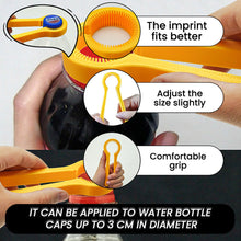 Load image into Gallery viewer, Creative Universal Bottle Opener with Creative Simplicity and Reusable Plastic Accessories for Bottle Lids Bottle Opener