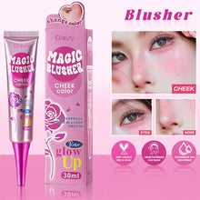 Load image into Gallery viewer, Discolored Powder Blusher Moisturizing Nourishing Skin Care Liquid Powder Blusher Shimmering Facial Powder Blusher Cream