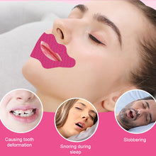 Load image into Gallery viewer, Mouth Breathing Correction Patch Patch Anti Open Mouth Patch Anti-Snoring Safe Breathing Open Mouth Correction Device