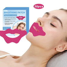 Load image into Gallery viewer, Mouth Breathing Correction Patch Patch Anti Open Mouth Patch Anti-Snoring Safe Breathing Open Mouth Correction Device
