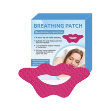 Load image into Gallery viewer, Mouth Breathing Correction Patch Patch Anti Open Mouth Patch Anti-Snoring Safe Breathing Open Mouth Correction Device
