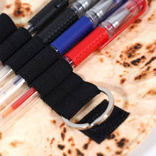 Load image into Gallery viewer, Funny Tortilla Roll Pencil Case Holder Funny Burrito Roll Pen Pouch Pencil Bag Office School Stationery Storage Makeup Case Bag